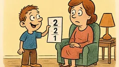 Dowcip: Jasiu wraca do domu i mówi...