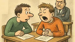 Anegdota: Student pyta studenta przed egzaminem