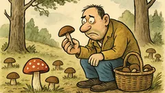 Dowcip: Wszystkie grzyby są jadalne, ale...