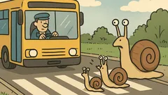 Anegdota: Mama ślimaków zatrzymuje dzieci na ulicy