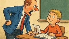 Dowcip: Nauczyciel krzyczy na Jasia...