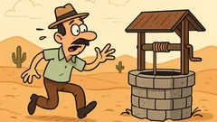 Dowcip: Idzie facet przez pustynię i widzi studnię