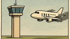 Dowcip: Halo, wieża! Tu lot 1313...