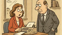 Dowcip: Szef pyta sekretarkę o faks...