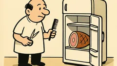 Dowcip: Co fryzjer ma w lodówce?