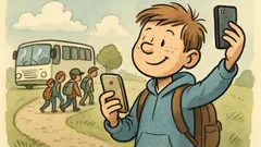 Anegdota: Jasiu pojechał na wycieczkę...