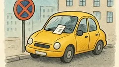 Anegdota: Kierowca zostawia kartkę za wycieraczką