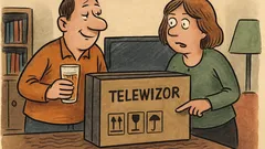 Dowcip: Facet kupił wielki telewizor i...