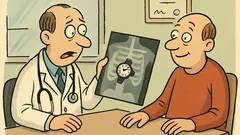 Dowcip: U lekarza pacjent z zegarkiem…