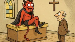 Dowcip: Pewnego dnia podczas mszy pojawia się Szatan
