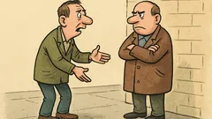 Dowcip: Spotykają się dwaj znajomi, jeden prosi...