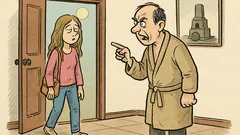 Dowcip: Córka wraca rano po imprezie...