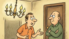 Anegdota: Sąsiad z dołu mówi do sąsiada...