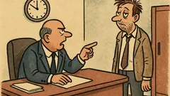 Dowcip: Szef mówi do pracownika – to czwarte spóźnienie…