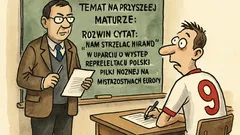 Dowcip: Temat na maturze – nam strzelać nie kazano