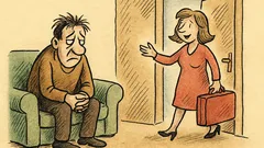 Dowcip: Kiedy moja żona odeszła, było mi...