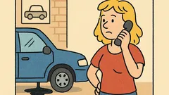 Dowcip: Blondynka dzwoni do warsztatu...