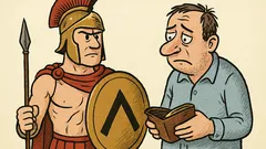 Dowcip: Czym się różni mieszkaniec Sparty...