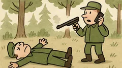 Dowcip: Dwóch myśliwych spaceruje przez las…