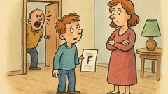 Dowcip: Jasiu mówi do mamy – Mamo, tata...