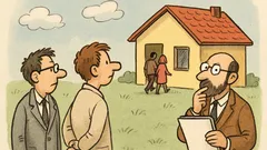 Dowcip: Fizyk, biolog i matematyk stoją pod domem