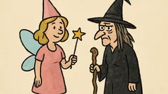 Dowcip: Jaka jest różnica między wróżką a czarownicą?