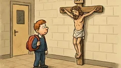 Dowcip: Jasiu trafia do nowej szkoły...