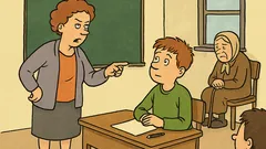 Dowcip: Jasiu, dlaczego zawsze podczas klasówki...