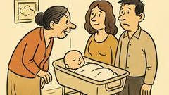 Dowcip: Młode małżeństwo doczekało się dziecka...