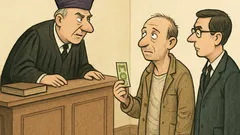 Dowcip: W sądzie. – Czy oskarżony był...