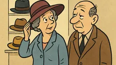 Dowcip: Kochanie, czy ten kapelusz mnie odmładza?