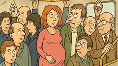 Dowcip: W zatłoczonym autobusie przed pandemią…