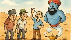 Dowcip: Polak, Rosjanin i Niemiec na pustyni