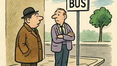 Dowcip: Na przystanku spotyka się dwóch kolegów