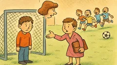 Dowcip: W szkole młoda pedagog mówi do chłopca…