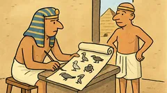 Anegdota: Egipt, 2500 lat temu – Proszę podać godność