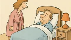 Dowcip: Mądra kobieta rano mówi coś miłego