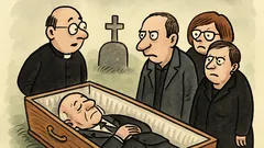 Dowcip: Dlaczego przyszliście na pogrzeb?