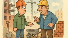 Dowcip: Na budowie majster mówi do nowego...