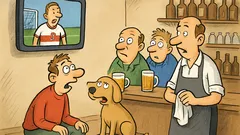 Dowcip: Przychodzi facet z psem do pubu...