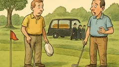 Anegdota: Dwóch Anglików gra w golfa...