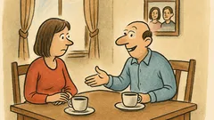 Dowcip: Pyta kolega kolegę – Często zgadzasz się z żoną?