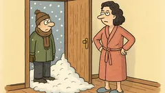 Dowcip: Mężczyźni są jak śnieżyca – nigdy nie wiesz...