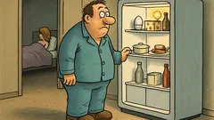 Dowcip: Dlaczego żonaci mężczyźni tyją?