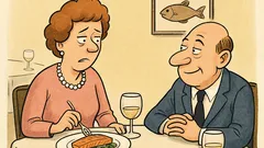 Dowcip: – Dlaczego ten łosoś jest taki drogi?