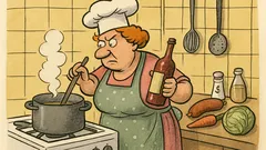 Dowcip: Co to jest bigos na winie?