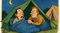 Dowcip: Marian i Tadek na campingu...