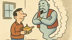 Dowcip: Znalazłem czarodziejską lampę, którą...