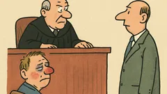 Dowcip: Sędzia pyta – bił pan dwa razy...