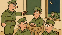 Anegdota: Sierżant pyta, a Nowak odpowiada...